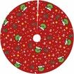 Christmas Tree Skirt ,Christmas Tree Decorations ,Christmas Ornament for Home Decor for Xmas Party Supplies Gift(L,122 CM)