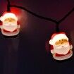 3m Santa Claus PVC String Lights Christmas   Decorations String Lights 20LED Santa Claus Decorations Lights  for Party Xmas Tree Decor Kid's Room