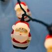 3m Santa Claus PVC String Lights Christmas   Decorations String Lights 20LED Santa Claus Decorations Lights  for Party Xmas Tree Decor Kid's Room