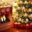 3m Santa Claus PVC String Lights Christmas   Decorations String Lights 20LED Santa Claus Decorations Lights  for Party Xmas Tree Decor Kid's Room