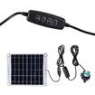 Solar Water Pump 10W 12V Brushless Solar Panel Kit Powered Fountain Pond Plastic for Fish Water Pool Garden Decoration