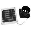 Solar Exhaust Fan Kit, High Efficiency Solar Fan 20W Strong Wind Power with Protective Net for Pet Dog Chicken Coop