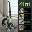 Carpet Cleaner Upholstery Wet Dry Hard Floor Sofa Spot 4 in 1 Rug Deep Vacuum Cleaning Machine Faster Drying Portable with Heater