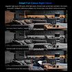 2MP X 2 Dual Lens Indoor Security Camera,WiFi Wireless Security Camera,for Home Security Camera,Motion Tracking, Night Vision,2-Way Audio with Phone App