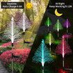 Solar Christmas Trees Lights Outdoor Decorations,Solar Tree Garden Lights Waterproof,Color Changing Solar Flower Lights Yard Stake Decor For Outside Decorative,2Pcs