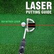 Golf Putter Laser Sight Pointer Golf Training Aids for Putting Practice Swinging Plane Corrector