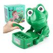 Plastic Finger Bite Toy, Hand Biting Frog Toy,Interactive Trick Toy