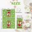 Christmas Grinch Kitchen Towels, 2 Pack Holiday Collection Dish Towels, Absorbent Bathroom Hand Towels