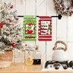 Christmas Grinch Kitchen Towels, 2 Pack Holiday Collection Dish Towels, Absorbent Bathroom Hand Towels