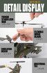 RC Helicopters Remote Control 2.4GHz Military Army Helicopter Toys for Boys Girls Kids  One Key Take Off/Landing, LED Light, Low Battery Reminder