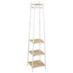 Closet Organiser Clothes Rack Coat Stand Shelf Hook Hanger Hat Storage Hanging Display Scarf Cap Garment Freestanding Holder