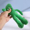 Gumby Plush Filled Dog Toy, Green, 23cm (Pack of 1)