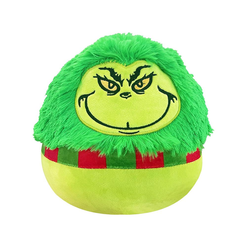 25CM Christmas Decorations Grinchmas Stuffed Animal Plush, Grinchmas Toy Gifts for Boys Girls Kids (Green 1pcs)