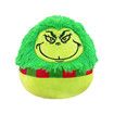 25CM Christmas Decorations Grinchmas Stuffed Animal Plush, Grinchmas Toy Gifts for Boys Girls Kids (Green 1pcs)