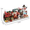 Christmas Train Building Kit Compatible with Lego for Adutls, Christmas Ornaments Building Toys for Boys and Girls Ages 8-14, 838 Pieces