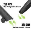 KOZYARD 3-in-1 Electric Leaf Blower Vacuum Mulcher 3000W Hand-Held Leaf Vac Garden Gauge