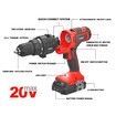 20V 5 IN1 Power Tool Combo Kit Cordless Drill Driver Sander Electric Saw