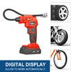 20V Cordless Combo Kit Tyre Inflator Handheld Vacuum Cleaner LED Torch w/ Tool Bag