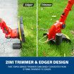 20V Cordless Grass Trimmer,2-in-1 Weed Trimmer/Edger Lawn Tool Lightweight Skin Only without Battery