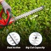 20V Cordless Hedge Trimmer for Shrub, Cutting, Trimming, Pruning Skin Only without Battery