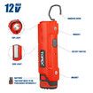 12V Cordless Polisher Lithium-Ion LED Torch w/ Battery & Charger