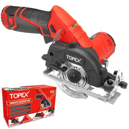12V Max Cordless Circular Saw 85 mm Compact Lightweight w/ Battery & Charger