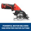 12V Max Cordless Circular Saw 85 mm Compact Lightweight w/ Battery & Charger