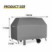 BBQ Cover 4 Burner Waterproof Outdoor UV Gas Charcoal Barbecue Grill Protector (190 x 71 x117cm)