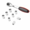 52-Piece Hand Tool Kit Portable Home/Auto Repair Set w/ Ratchet Wrench, Pliers ,Screwdriver Kits and Storage Case