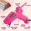 Monika Pink Tool Combo Portable Household Tool Set & Piece Gardening Tool Kit