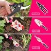 Monika Pink Tool Combo Portable Household Tool Set & Piece Gardening Tool Kit