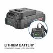 20V Lithium-Ion Cordless Drill Driver Impact Hammer drill w/ Battery Charger