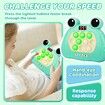 Fast Push Game Fidget Toys Pop Game Handheld Bubble Game Console Light up Pop Game Sensory Fidget Toys for Kids Ages 3+ for Boys and Girls,Birthday Gift (Frog-Green)