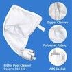 2 Piece Pool Replacement Filter Bags Pool Vacuum Bags For Polaris 360 380 Easy To Use