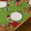 4 Pcs Christmas Decorations Placemats 12 x 18 Inch Merry Christmas Table Decor for Christmas Party Dining Table Decor