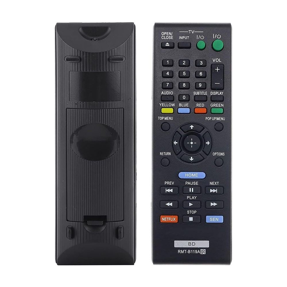 Remote RMT-B119A Compatible with Sony Blu-Ray Disc DVD Player BDP-BX59 BDP-S390 BDP-S590 BDP-BX110 BDP-S1100 BDP-S3100 BDP-BX310 BDP-BX510 BDP-S580 DP-BX510 BDP-BX59 BDP-BX39