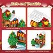 Christmas Building Block Set,Christmas Building Sets Gift for Kids Boys Girls (760 Pieces)