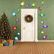 Christmas Decorations Light Bulb Wire Sticker Window Glass Living Room Bedroom Home Decoration Self Adhesive Wall Sticker