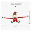 Lovely Elastic Christmas Elf Doll Party Home Decoration Festival Plush Toy Characters