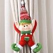 Lovely Elastic Christmas Elf Doll Party Home Decoration Festival Plush Toy Characters