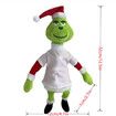 Christmas Plush Toys, Green Monster Stuffed Doll, for Boys and Girls, Christmas Decorations