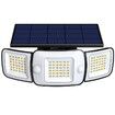 Solar Flood Lights Outdoor Motion Sensor with Remote Control, 6000mAh 1200LM Solar Lights for Outside IP65 Waterproof