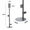 Freestanding Vacuum Stand Cordless Cleaner Storage Rack Holder Metal Organizer Accessories Organiser Bracket for Dyson Xiaomi Models Grey