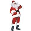 Santa Suit Christmas Santa Claus Costume for Men Women Adult Costume Santa 9pc Outfit 3X-Large Size