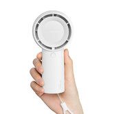 Handheld Turbo Fan, 16H Max Cooling Time, Mini Portable Hand Fan for Travel, Outdoor, Home, Office White