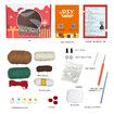 Christmas Crochet Kit for Beginners, Crochet Starter Kit  Tutorials, Crochet Kits for Adults and Kids, DIY Craft Supplies, Christmas Gnome Decoration