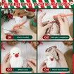 Christmas Crochet Kit for Beginners, Crochet Starter Kit  Tutorials, Crochet Kits for Adults and Kids, DIY Craft Supplies, Christmas Gnome Decoration