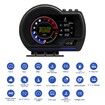 Car HUD Head Up Display P6,OBD+GPS Smart Gauge,Works Great for Most Cars