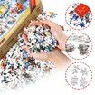 Advent Calendar 2023 Christmas Jigsaw Puzzles,24 Box 1008 Pieces Christmas Puzzle Countdown Calendar,Ideal Christmas Toys for Holiday Home Decor,Xmas Gifts for Kids Teens Adults