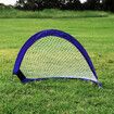 2PCS Portable Pop Up Soccer Goal Net Set for Kids or Adaults Trainning and Backyard Playing